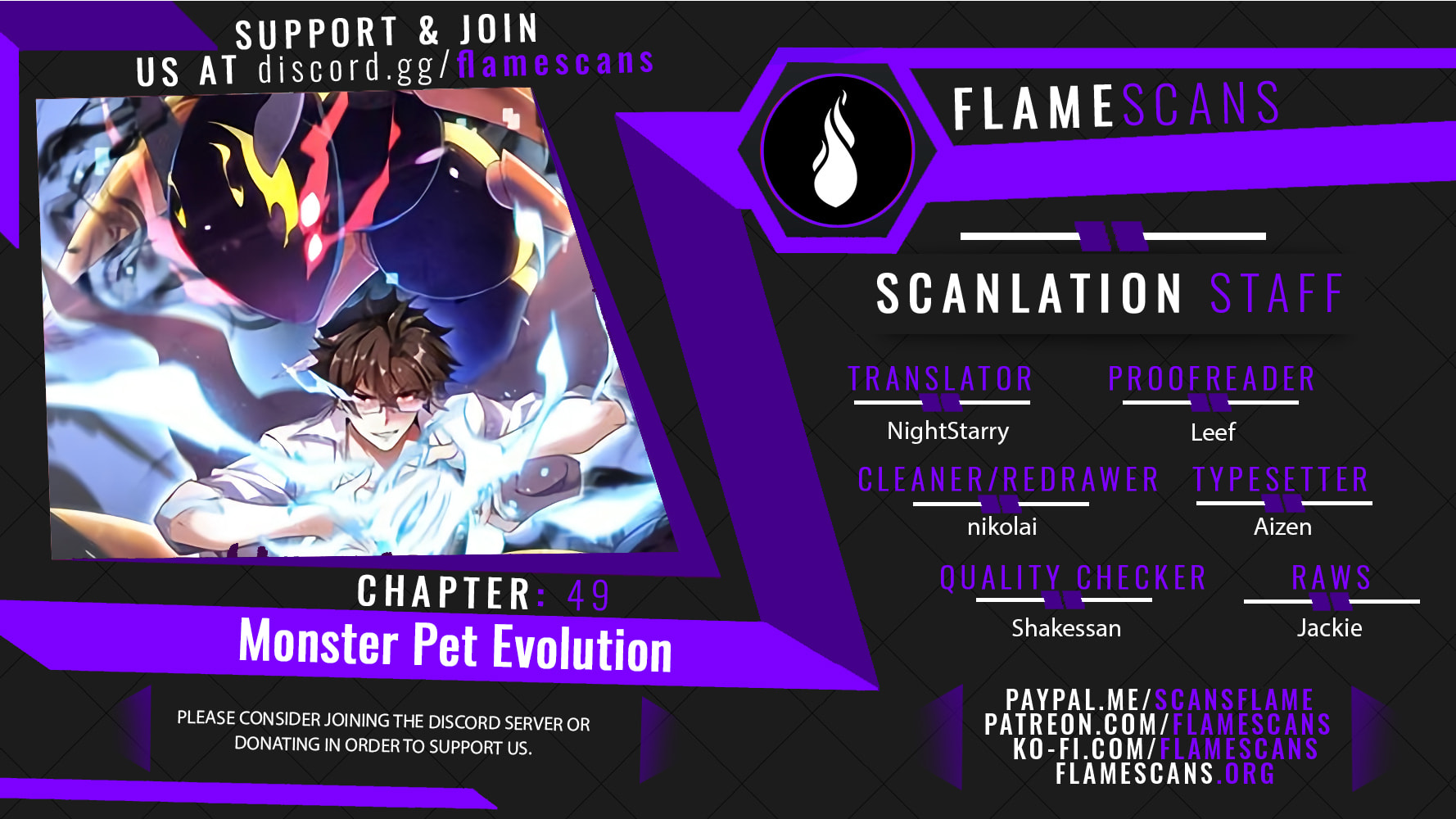 Monster Pet Evolution (Colored) – Chapter 49 page 0