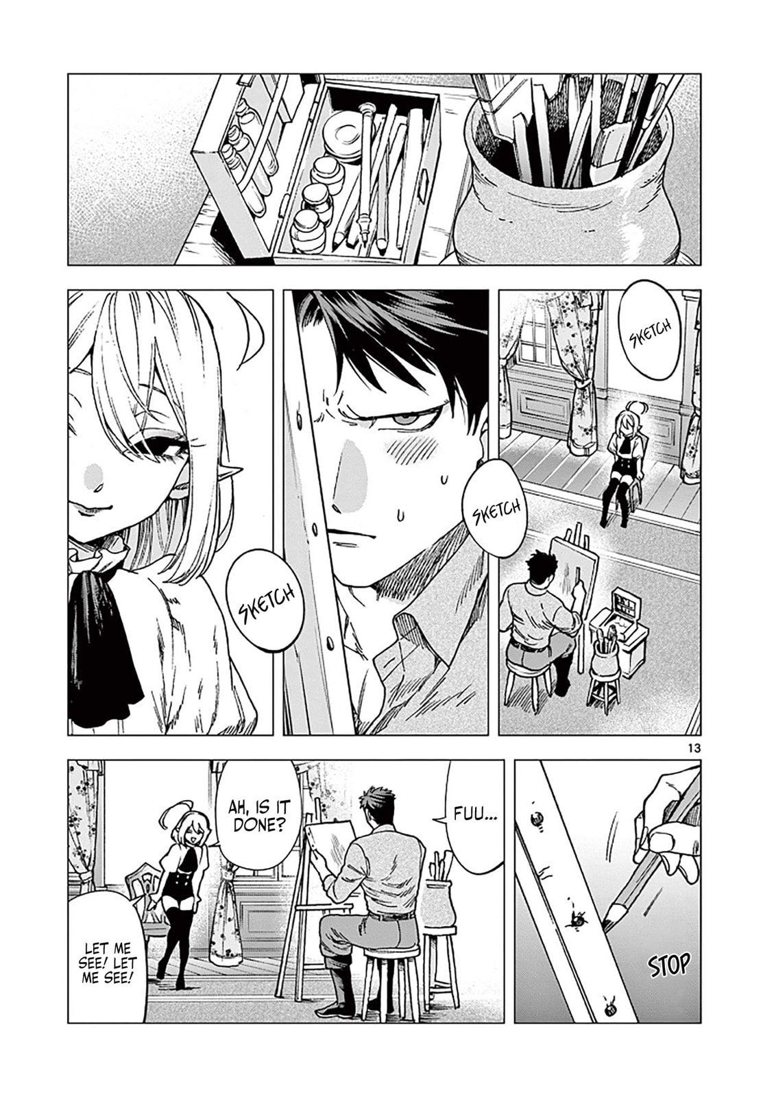 Raul to Kyuuketsuki – Chapter 2 page 12